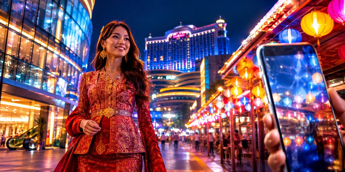 Pengguna di Genting Highlands menggunakan aplikasi mudah alih 2650 untuk akses kasino dan pertaruhan sukan Android
