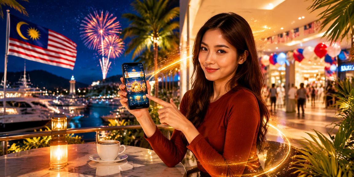 Pengguna Malaysia di Langkawi menyemak deposit dan bonus platform 2650 melalui telefon