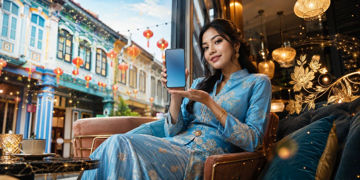 Pengguna Malaysia di Penang mengakses platform 2650 dengan keyakinan terhadap perlindungan data privasi mereka