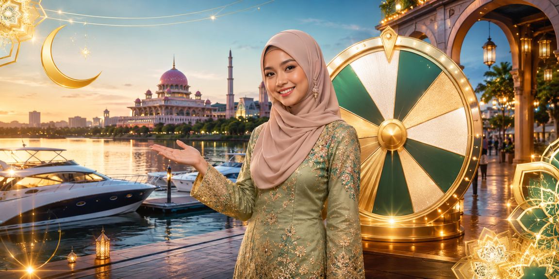 Pengguna dari Putrajaya menyemak slip taruhan langsung semasa Hari Raya di platform 2650